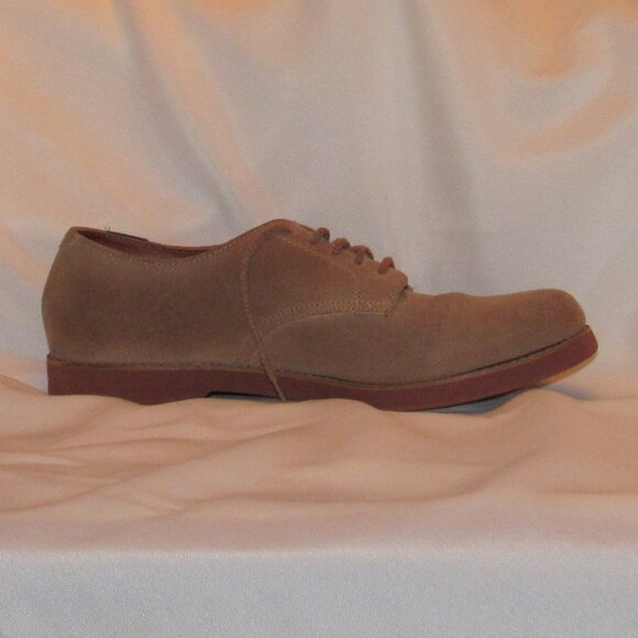 G.H. Bass & Co Exeter Tan Suede Leather (5723) Shoes Men's Size 11 Made in USA - Picture 8 of 12